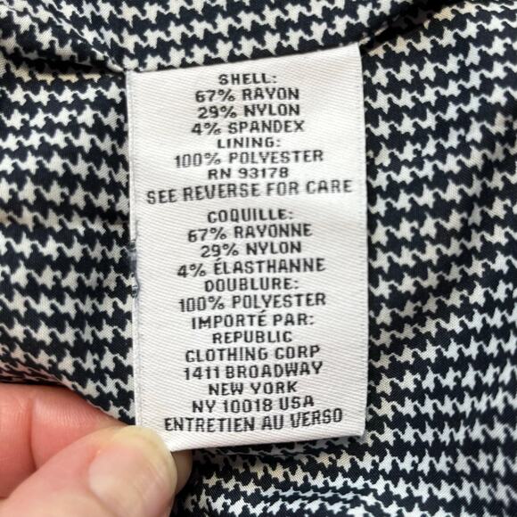 Magaschoni Navy Blue Single Breasted One Button Peak Lapel Blazer NWT Size 8 - Picture 12 of 13